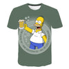 The Simpsons Homer 3d Print T Shirt Bart Simpson House Clothing Homer Simpsons Sweatshirt Costume Men/women Simpson Family Shirt | Vimost Shop.