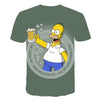 The Simpsons Homer 3d Print T Shirt Bart Simpson House Clothing Homer Simpsons Sweatshirt Costume Men/women Simpson Family Shirt | Vimost Shop.