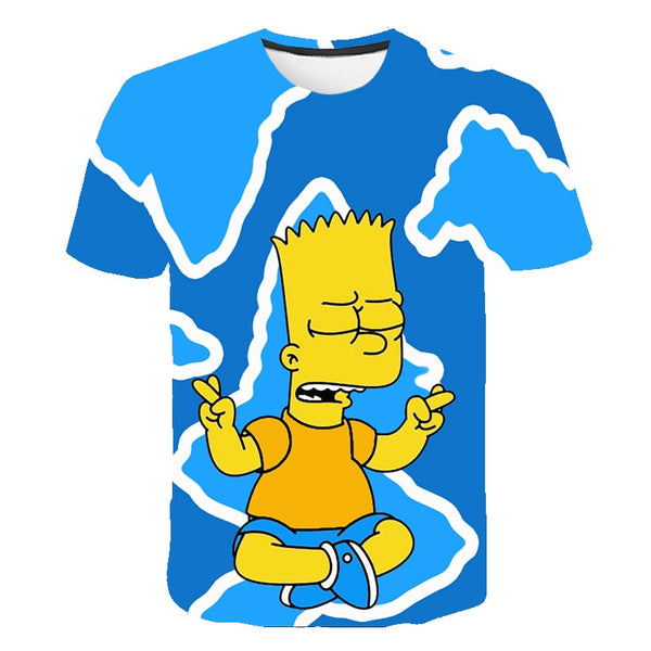 The Simpsons Homer 3d Print T Shirt Bart Simpson House Clothing Homer Simpsons Sweatshirt Costume Men/women Simpson Family Shirt | Vimost Shop.