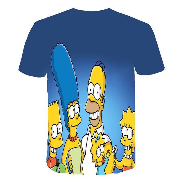 The Simpsons Homer 3d Print T Shirt Bart Simpson House Clothing Homer Simpsons Sweatshirt Costume Men/women Simpson Family Shirt | Vimost Shop.