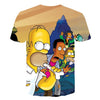 The Simpsons Homer 3d Print T Shirt Bart Simpson House Clothing Homer Simpsons Sweatshirt Costume Men/women Simpson Family Shirt | Vimost Shop.
