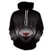 Horror Movie IT Clown 3D Print Hoodie Funny Pullover joker sweatshirt Hip Hop Sudadera hombre coat winter jacket men harajuku | Vimost Shop.