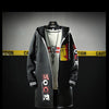 The North Fashion Long Coat Autumn Zipper Windproof Slim Windbreaker Mens Large Size Hip Hop Jackets Clothes Face | Vimost Shop.