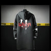 The North Fashion Long Coat Autumn Zipper Windproof Slim Windbreaker Mens Large Size Hip Hop Jackets Clothes Face | Vimost Shop.