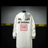 The North Fashion Long Coat Autumn Zipper Windproof Slim Windbreaker Mens Large Size Hip Hop Jackets Clothes Face | Vimost Shop.