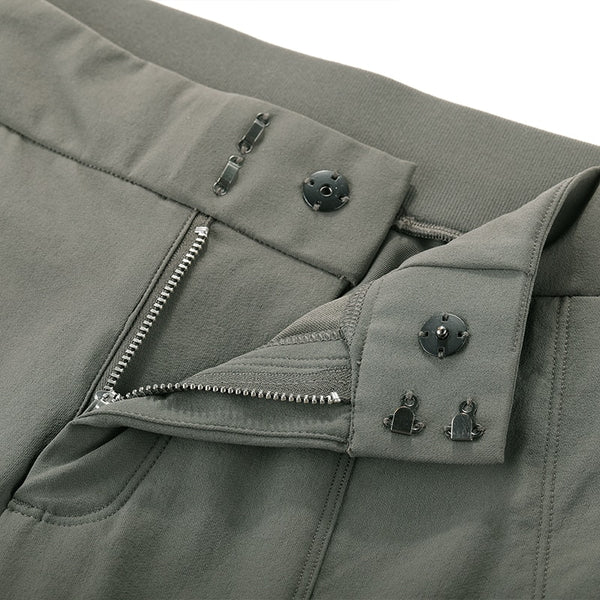 Women's Zip-off Hiking Pants Lightweight Quick Dry Comfy Casual Pants Elastic Waist Straight Leg