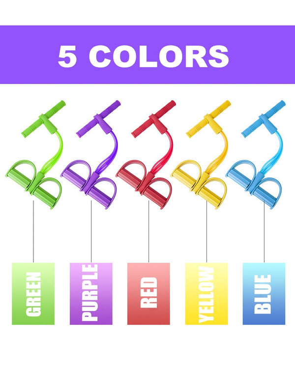 Resistance Elastic Pedal Puller Ropes Exerciser Rower Belly Resistance Band Home Gym Sport Training Bands For Fitness Equipment | Vimost Shop.