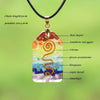 7 Chakra Crystal Stone Necklace Reiki Healing Orgonite Pendant Rainbow Healing Jewelry Resin Pendant Jewelry | Vimost Shop.