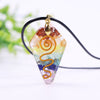 7 Chakra Crystal Stone Necklace Reiki Healing Orgonite Pendant Rainbow Healing Jewelry Resin Pendant Jewelry | Vimost Shop.