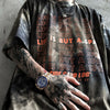 Hip Hop Tops Tees Men Casual Vintage Tshirts Summer Streetwear Pullover Couple Wear T-shirts Print Cotton | Vimost Shop.