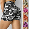 Women High Waist Sport Shorts Camouflage Print  Butt Workout Running Fitness Leggings Yoga Shorts Biker Shorts | Vimost Shop.