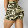 Women High Waist Sport Shorts Camouflage Print  Butt Workout Running Fitness Leggings Yoga Shorts Biker Shorts | Vimost Shop.