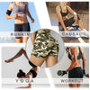 Women High Waist Sport Shorts Camouflage Print  Butt Workout Running Fitness Leggings Yoga Shorts Biker Shorts | Vimost Shop.