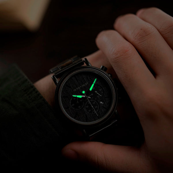 Wood Watch Men Stopwatch erkek kol saati Wooden Wristwatches Male Show Date Create Gift | Vimost Shop.