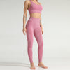 Lycra Seamless 2PCS Women Yoga Set Gym Clothing Fitness Leggings+Cropped Shirts Sport Suit Women Long Sleeve Tracksuit Active | Vimost Shop.