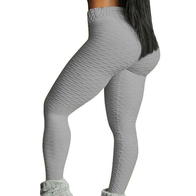 Women Butt Yoga Pants Sexy Seamless Fitness Sport Leggings Tummy Control Gym High Waist Solid Compression Tights | Vimost Shop.