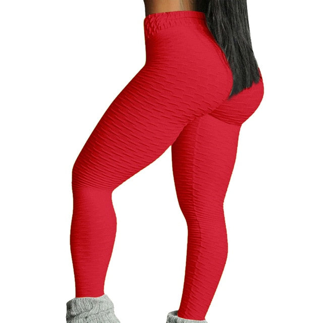 Women Butt Yoga Pants Sexy Seamless Fitness Sport Leggings Tummy Control Gym High Waist Solid Compression Tights | Vimost Shop.