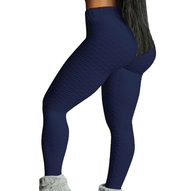 Women Butt Yoga Pants Sexy Seamless Fitness Sport Leggings Tummy Control Gym High Waist Solid Compression Tights | Vimost Shop.