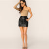One Shoulder Form Fitting Bodysuit Stretchy Sexy Solid Long Sleeve Basics Bodysuits | Vimost Shop.