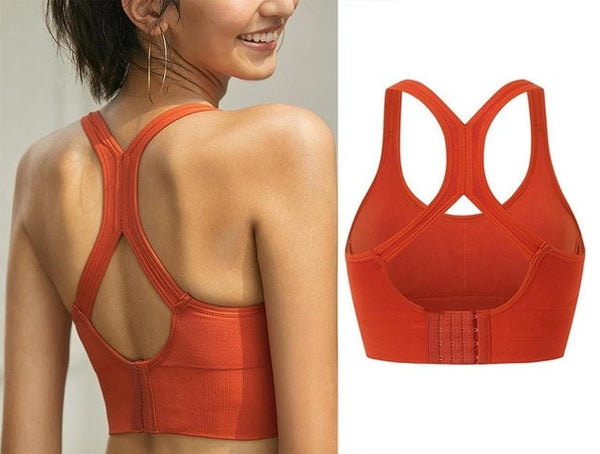 Sexy Sports Bra Solid Back Yoga Tank Top Women Fitness Dry Vest | Vimost Shop.