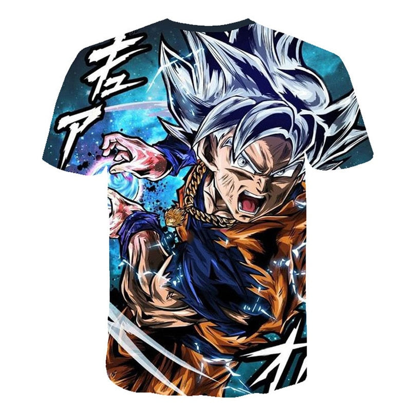 New Dragon Ball Z T Shirts Mens Summer 3D Print Super Saiyan Goku Black Zamasu Vegeta Dragonball Casual Tee Shirt tops Tee | Vimost Shop.