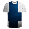 Retro Federal Republic of Germany Flag T-shirt Men/Women Couple Lovers Models Fashion Short sleeve Round neck T-shirt | Vimost Shop.