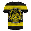 Retro Federal Republic of Germany Flag T-shirt Men/Women Couple Lovers Models Fashion Short sleeve Round neck T-shirt | Vimost Shop.