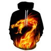 Red flame basketball/hoodie 3D sweatshirt blue flame men's and women's hoodies summer and fall street hoodies | Vimost Shop.