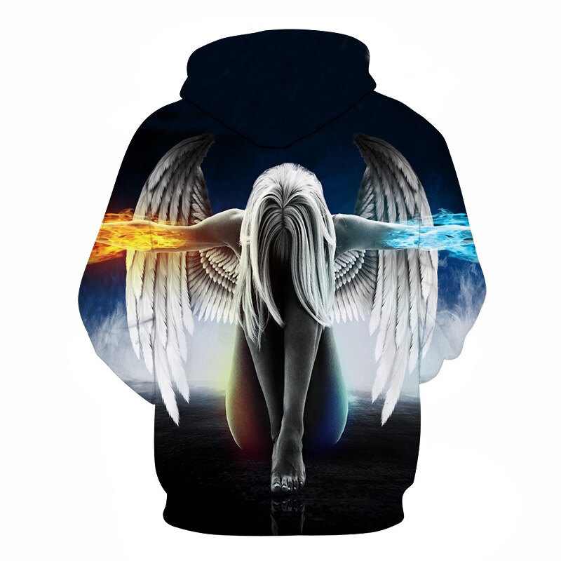 Red flame basketball/hoodie 3D sweatshirt blue flame men's and women's hoodies summer and fall street hoodies | Vimost Shop.