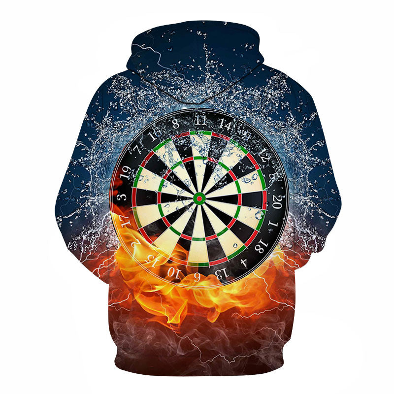 Red flame basketball/hoodie 3D sweatshirt blue flame men's and women's hoodies summer and fall street hoodies | Vimost Shop.
