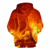 Red flame basketball/hoodie 3D sweatshirt blue flame men's and women's hoodies summer and fall street hoodies | Vimost Shop.