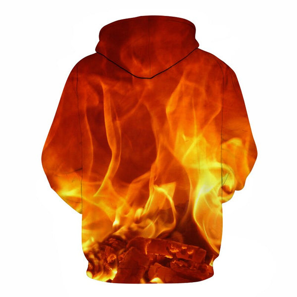 Red flame basketball/hoodie 3D sweatshirt blue flame men's and women's hoodies summer and fall street hoodies | Vimost Shop.