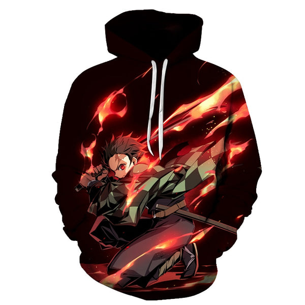 Men Women Anime Demon Slayer: Kimetsu no Yaiba Hoodie Cosplay Costume Sweatshirts Unisex Cartoon Pullover Autumn Casual Clothing | Vimost Shop.