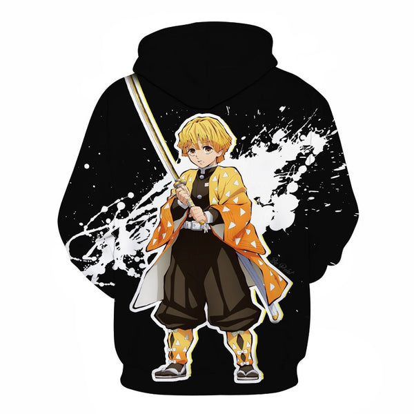 Men Women Anime Demon Slayer: Kimetsu no Yaiba Hoodie Cosplay Costume Sweatshirts Unisex Cartoon Pullover Autumn Casual Clothing | Vimost Shop.