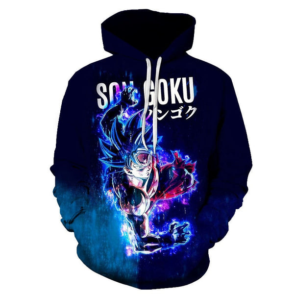 Dragon Ball Super 3D Hoodie Men /Women Spring Autumn Fashion Sweatshirt Unisex Japanese Anime Goku Print Jacket Outerwear - Vimost Shop