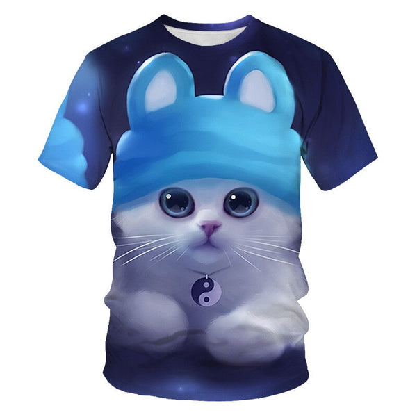 Women Casual Funny Cartoon Print Tshirt Harajuku Kawaii Fashion T-shirt Summer Short Sleeve Top Tees Female | Vimost Shop.