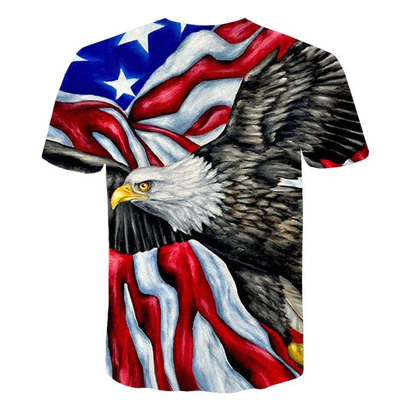 Flag Printing 3D Red maple Tshirt Men Fashion Short Sleeve Summer T-shirts Casual Canada Flag | Vimost Shop.