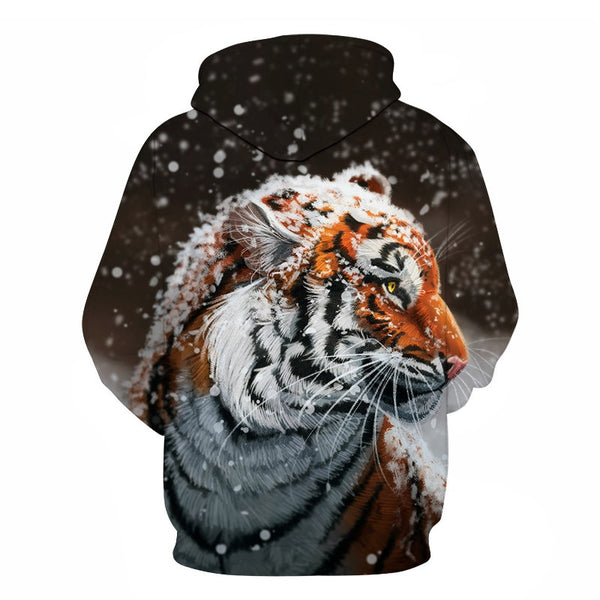 3D Print Flame Tiger Hoodie Men Sweatshirt Men Women Hoodies Plus Size Pullover Novelty 6XL Casual Animal Coats | Vimost Shop.