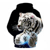 3D Print Flame Tiger Hoodie Men Sweatshirt Men Women Hoodies Plus Size Pullover Novelty 6XL Casual Animal Coats | Vimost Shop.