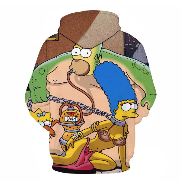 Simpson And his Son Anime Hoodie Series Men / Women Autumn and Winter Sweatshirt Hoodies | Vimost Shop.