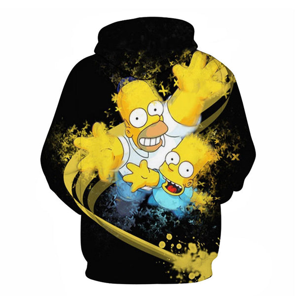 Simpson And his Son Anime Hoodie Series Men / Women Autumn and Winter Sweatshirt Hoodies | Vimost Shop.