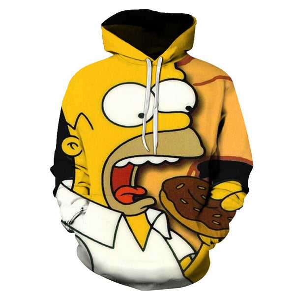 Simpson And his Son Anime Hoodie Series Men / Women Autumn and Winter Sweatshirt Hoodies | Vimost Shop.