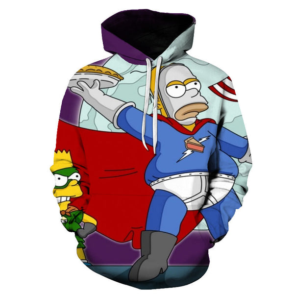 Simpson And his Son Anime Hoodie Series Men / Women Autumn and Winter Sweatshirt Hoodies | Vimost Shop.