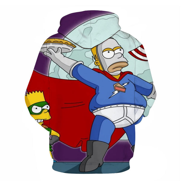 Simpson And his Son Anime Hoodie Series Men / Women Autumn and Winter Sweatshirt Hoodies | Vimost Shop.