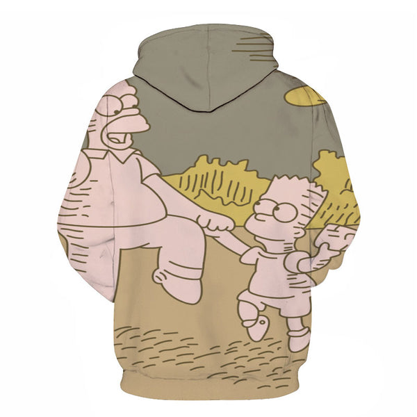 Simpson And his Son Anime Hoodie Series Men / Women Autumn and Winter Sweatshirt Hoodies | Vimost Shop.