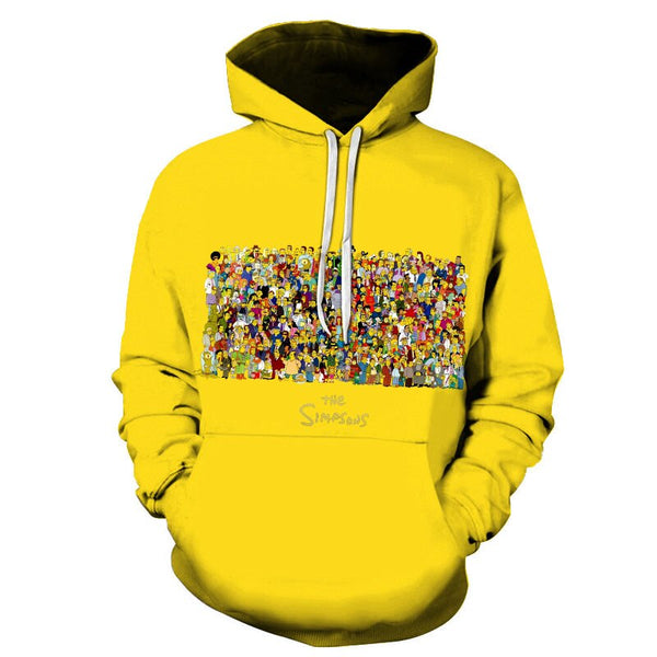 Simpson And his Son Anime Hoodie Series Men / Women Autumn and Winter Sweatshirt Hoodies | Vimost Shop.