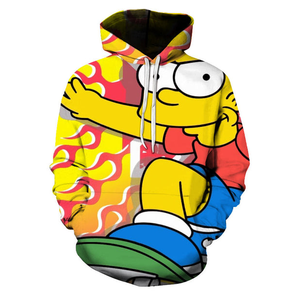Simpson And his Son Anime Hoodie Series Men / Women Autumn and Winter Sweatshirt Hoodies | Vimost Shop.
