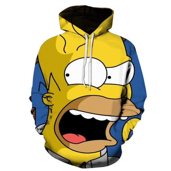 Simpson And his Son Anime Hoodie Series Men / Women Autumn and Winter Sweatshirt Hoodies | Vimost Shop.