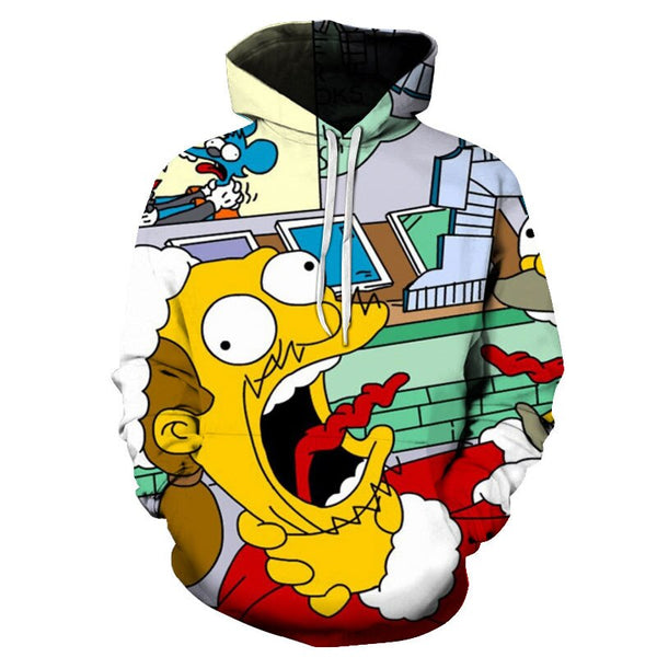 Simpson And his Son Anime Hoodie Series Men / Women Autumn and Winter Sweatshirt Hoodies | Vimost Shop.