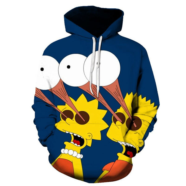 Simpson And his Son Anime Hoodie Series Men / Women Autumn and Winter Sweatshirt Hoodies | Vimost Shop.